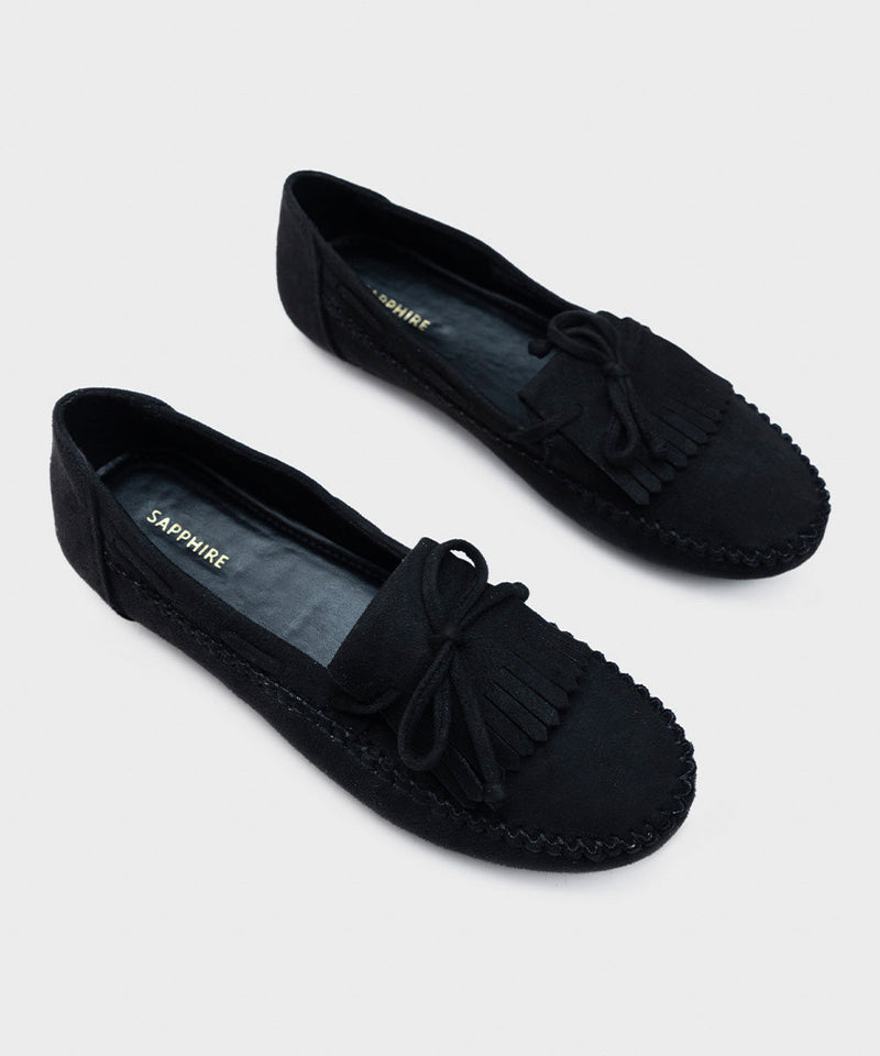 Loafers With Fringe Detail