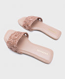 Pink Jute Flats