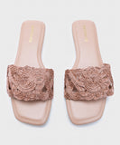 Pink Jute Flats