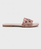 Pink Jute Flats