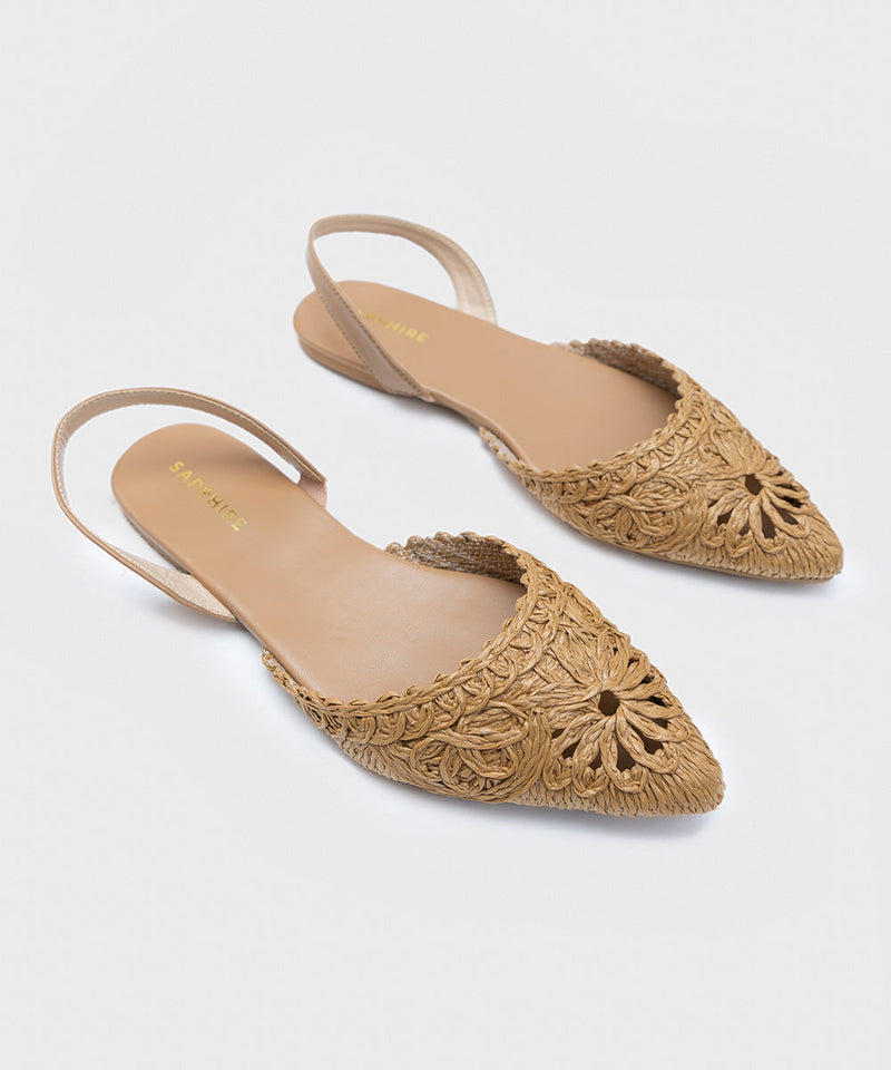 Tan Slingback