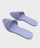 Lilac Jute Mules