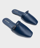 Square-Toe Mules