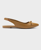 Mustard Pointed-Toe Slingback