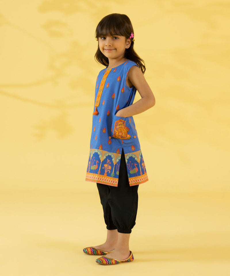 Embroidered Cambric Shirt