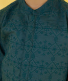 Embroidered Cambric Kurta
