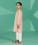 Embroidered Dobby Kurta