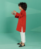 Embroidered Cambric Kurta