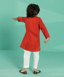 Embroidered Cambric Kurta
