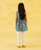 Embroidered Zari Lawn Frock