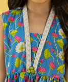 Embroidered Zari Lawn Frock