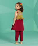 3 Piece - Dyed Cambric Suit