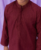 Embroidered Cambric Kurta