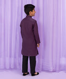 Embroidered Dobby Kurta
