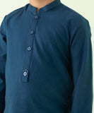 Dyed Jacquard Kurta