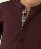 Dyed Slub Cambric  Suit