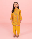 2 Piece - Printed Zari Lawn Suit