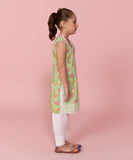 Embroidered Dobby Kurta