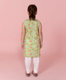 Embroidered Dobby Kurta
