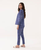 2 Piece - Printed Lycra Lawn Suit
