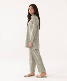 2 Piece - Printed Lycra Lawn Suit