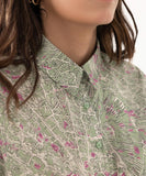 2 Piece - Printed Lycra Lawn Suit