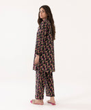 2 Piece - Printed Lycra Lawn Suit