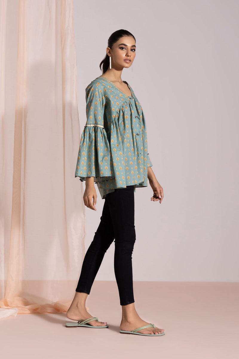 Printed Lawn Kurti
