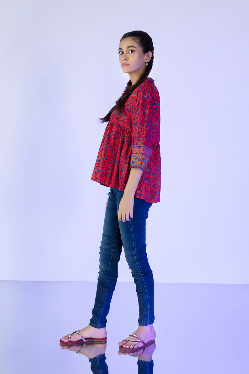 Printed Cotton Kurti