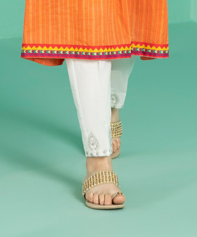 Cambric Straight Pants