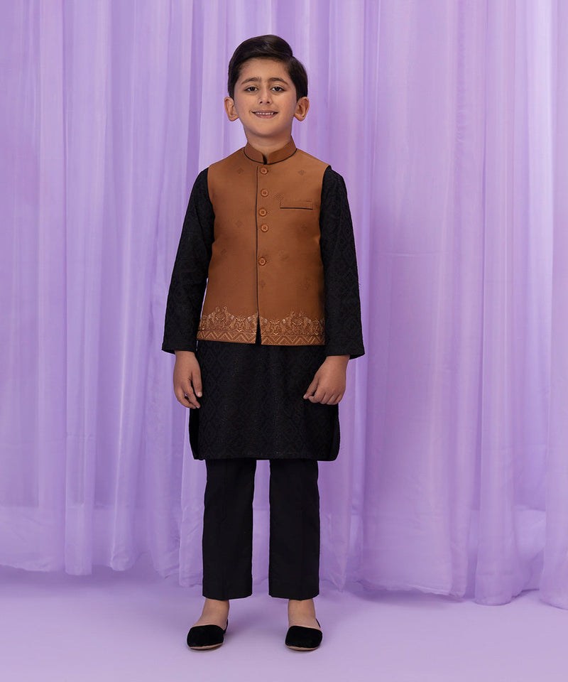 Embroidered Cambric Waistcoat