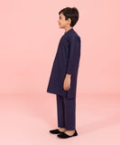 Embroidered Fine Cotton Suit