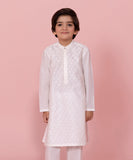 Embroidered Fine Cotton Suit