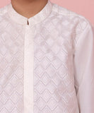 Embroidered Fine Cotton Suit
