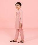 Embroidered Cotton Suit