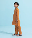 Embroidered Herringbone Suit