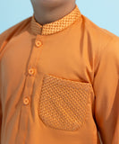 Embroidered Herringbone Suit