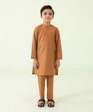 Embroidered Slub Cambric Suit