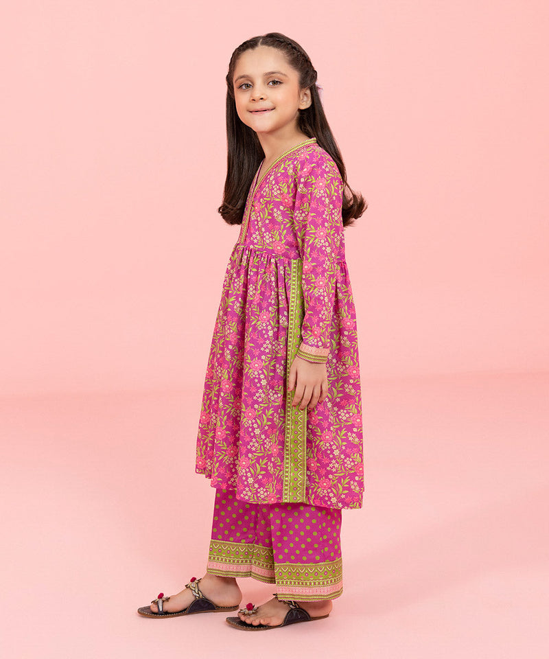 2 Piece - Printed Lawn Suit