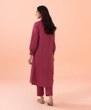 2 Piece - Solid Cotton Suit