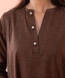 2 Piece - Solid Cotton Suit