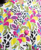 Fluorescent Printed Top