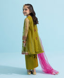 3 Piece - Embroidered Poly Net Suit