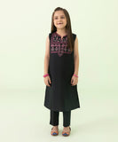 2 Piece - Embroidered Cambric Suit