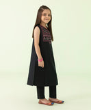 2 Piece - Embroidered Cambric Suit