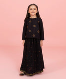 2 Piece - Embroidered Cambric Lehanga Choli