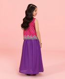 2 Piece - Embroidered Dobby Lehanga Choli