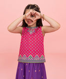 2 Piece - Embroidered Dobby Lehanga Choli