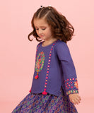 2 Piece - Embroidered Lawn Lehanga Choli