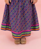 2 Piece - Embroidered Lawn Lehanga Choli